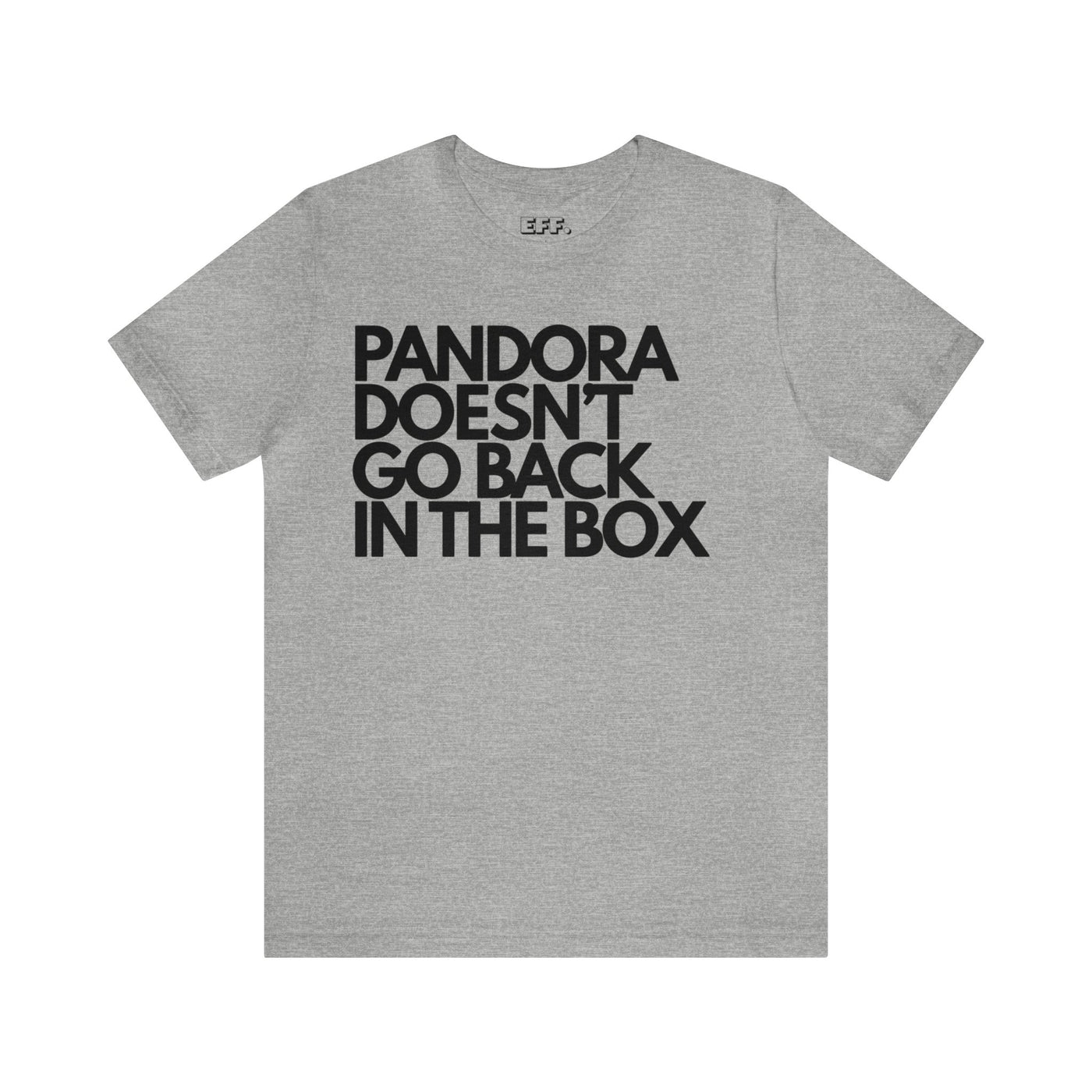 Pandora Doesn't Go Back In The Box