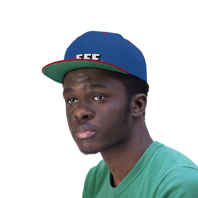 EFF. Flat Bill Snap-Back Hat