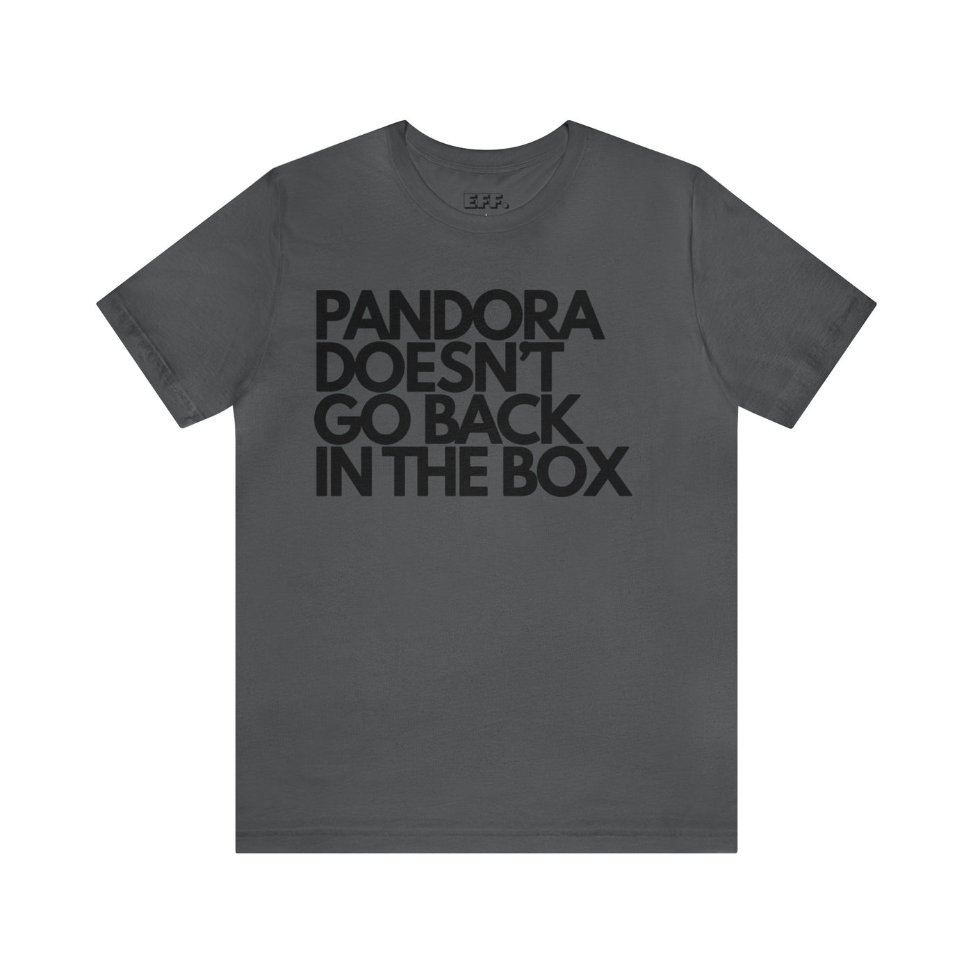 Pandora Doesn't Go Back In The Box