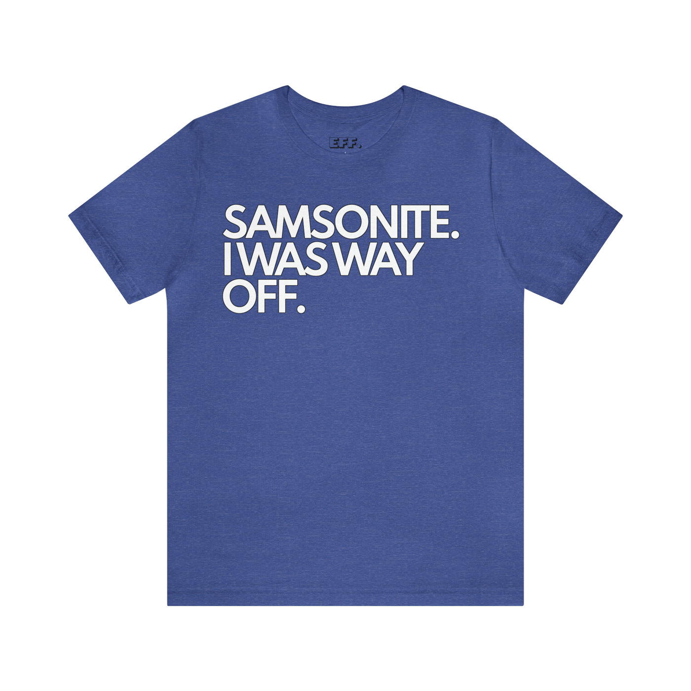 Samsonite. I Was Way Off.