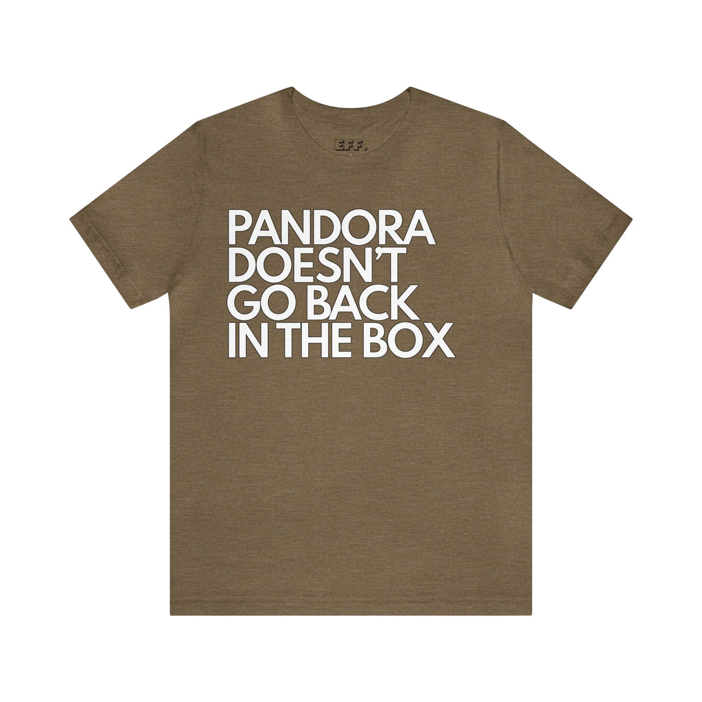 Pandora Doesn't Go Back In The Box