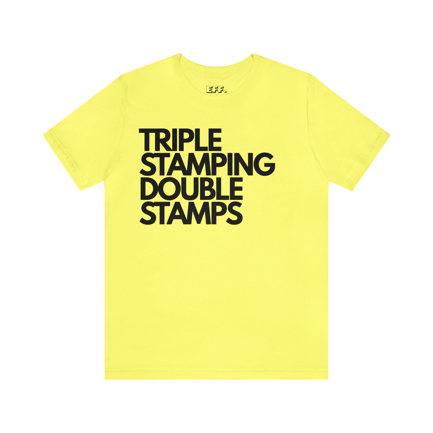 Triple Stamping Double Stamps