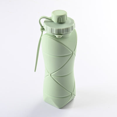 Folding Silicone Water Bottle (20oz)