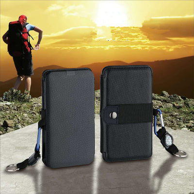 Portable Solar Panel Charger (5V 2.1A)