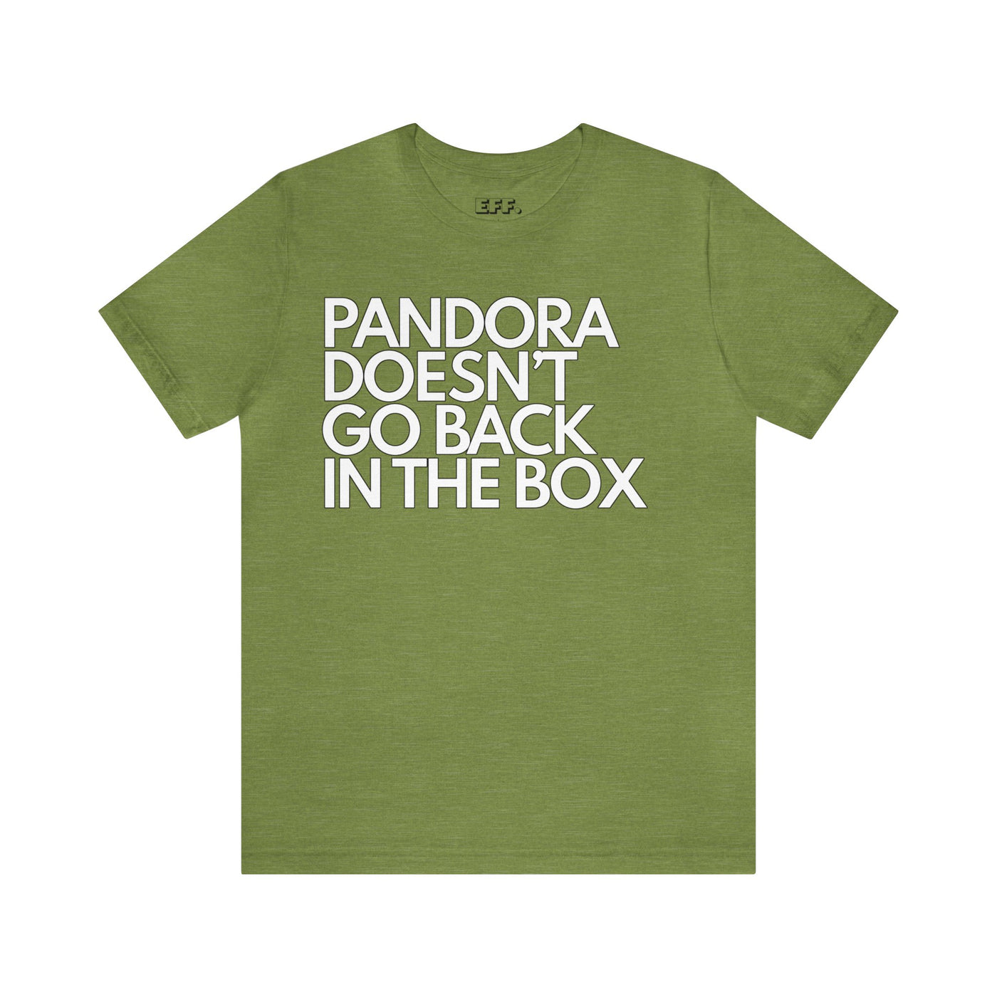 Pandora Doesn't Go Back In The Box