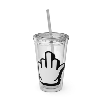 EFF. Mouse Pointer Tumbler with Straw (16oz)