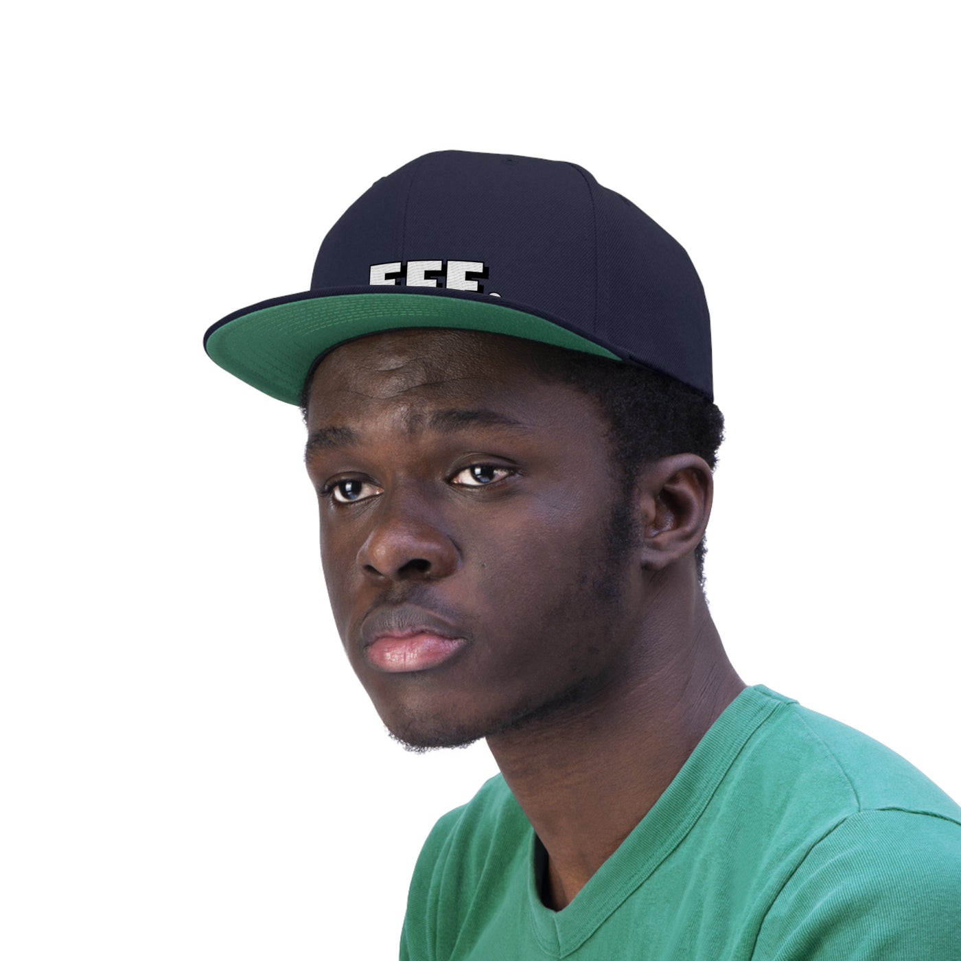 EFF. Flat Bill Snap-Back Hat