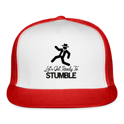 Let's Get Ready To Stumble - white/red