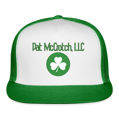 Pat McCrotch, LLC - white/kelly green