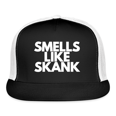 Smells Like Skank - black/white